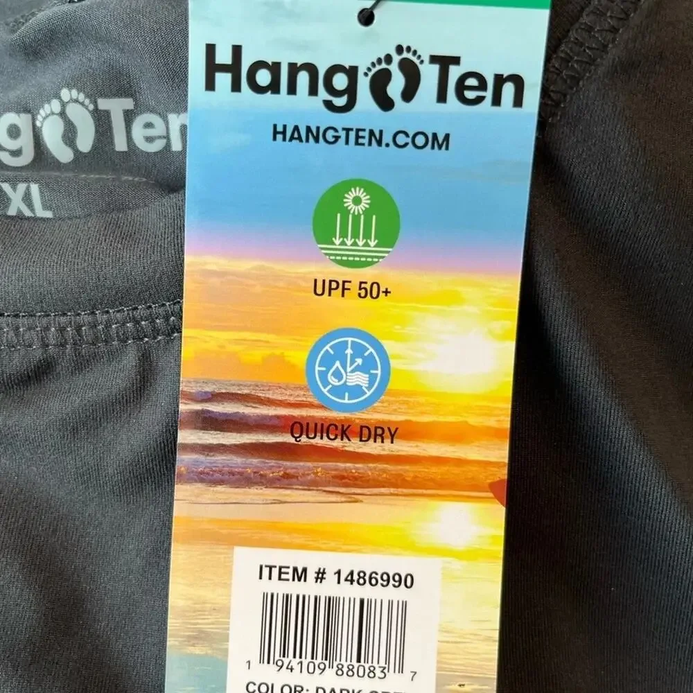 Hang Ten Men’s Long Sleeve Sun Tee Size 3X NWT